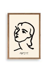 Matisse Ahşap Çerçeveli Tablo 50 x 70