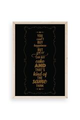 Modern Ahşap Çerçeveli Tablo 17 x 23