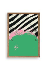 Modern Ahşap Çerçeveli Tablo 50 x 70