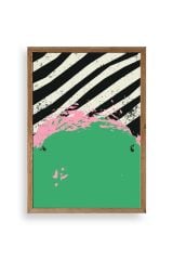 Modern Ahşap Çerçeveli Tablo 17 x 23