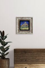 Van Gogh Çerçeveli Taş Tablo 20 cm
