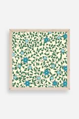 Çiçek Ahşap Çerçeveli Tablo 23 x 23