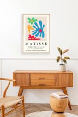 Modern Ahşap Çerçeveli Tablo 50 x 70