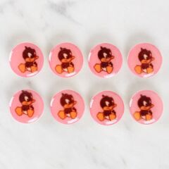 Loren Crafts 8'li Ördek Düğme - 1208