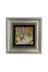 Van Gogh Çerçeveli Taş Tablo 20 cm