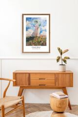 Claude Monet Ahşap Çerçeveli Tablo 50 x 70