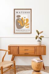 Modern Ahşap Çerçeveli Tablo 17 x 23