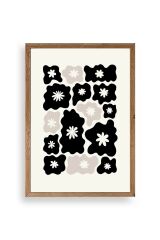 Çiçek Ahşap Çerçeveli Tablo 23 x 30