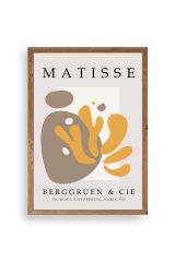 Modern Ahşap Çerçeveli Tablo 23 x 30