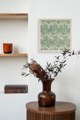 Çiçek Ahşap Çerçeveli Tablo 23 x 23