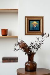 Van Gogh Çerçeveli Taş Tablo 20 cm