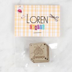 Loren Crafts Elemeği Deri Arma 5 Adet - 1569