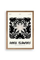 Çiçek Ahşap Çerçeveli Tablo 23 x 30