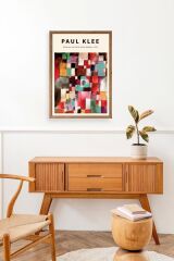 Paul Klee Ahşap Çerçeveli Tablo 50 x 70