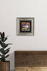 Van Gogh Çerçeveli Taş Tablo 20 cm