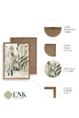 Harmony Üçlü Ahşap Çerçeveli Tablo 50 x 70