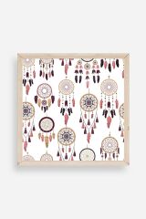 Rüya Kapanı Ahşap Çerçeveli Tablo 23 x 23
