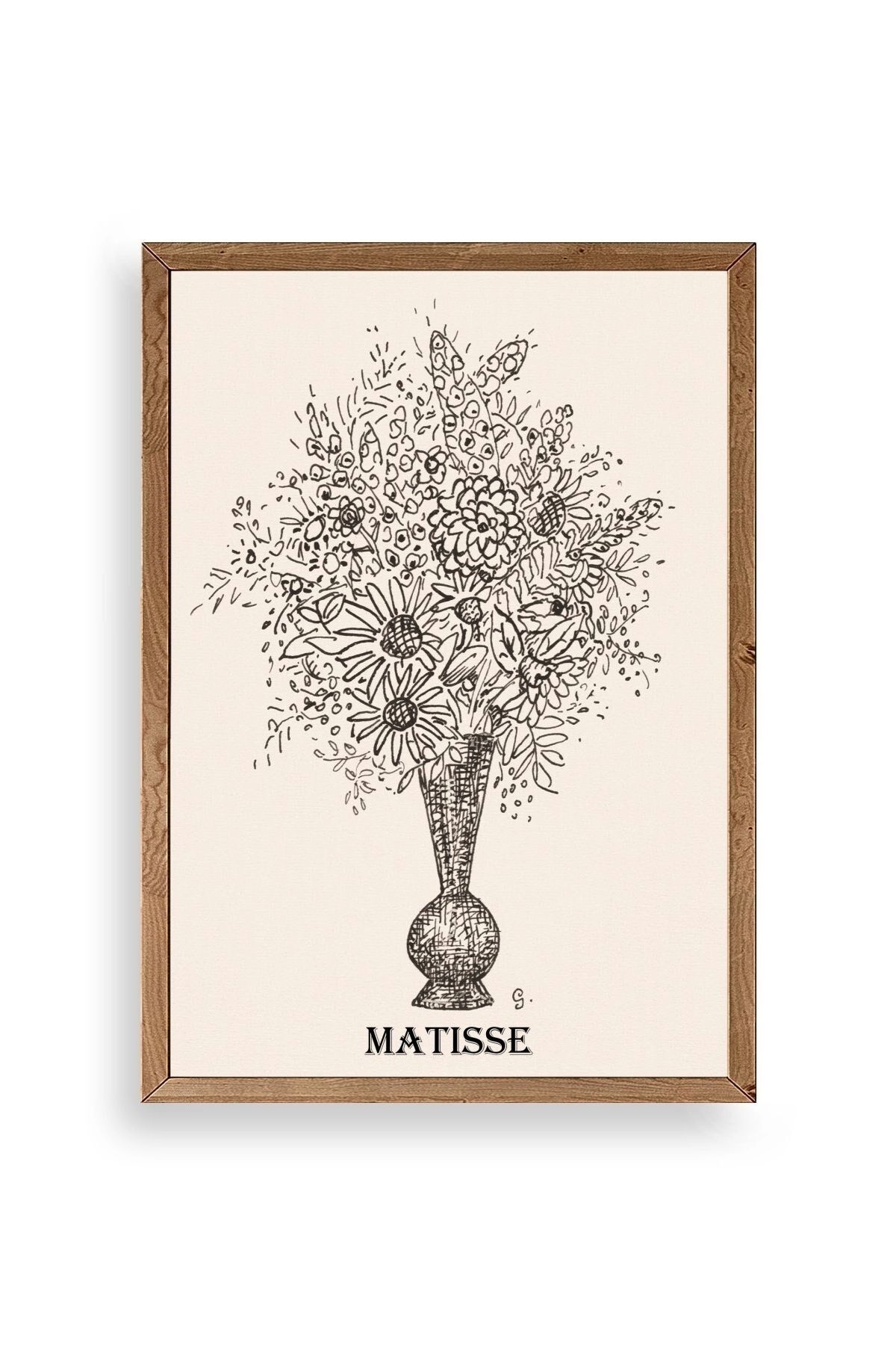 Matisse Ahşap Çerçeveli Tablo 23 x 30