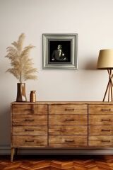 Atatürk Çerçeveli Taş Tablo 20 cm