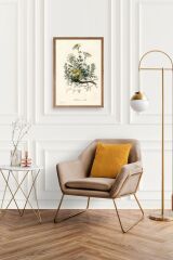 Papatya Ahşap Çerçeveli Tablo 50 x 70