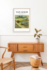 Van Gogh Ahşap Çerçeveli Tablo 50 x 70