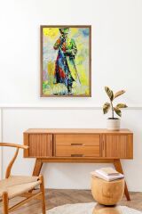 Atatürk Ahşap Çerçeveli Tablo 50 x 70