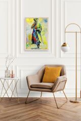 Atatürk Ahşap Çerçeveli Tablo 30 x 42