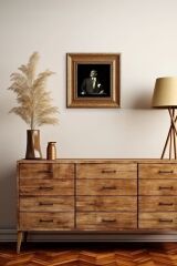 Atatürk Çerçeveli Taş Tablo 20 cm