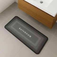 BUFFER® Sihirli Süper Su Emici Kaymaz Tabanlı Uzun Paspas 40*120 cm