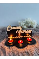 Anneler Gününe Özel 3'lü Mumluk