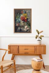 Georgius Jacobus Johannes Ahşap Çerçeveli Tablo 17 x 23