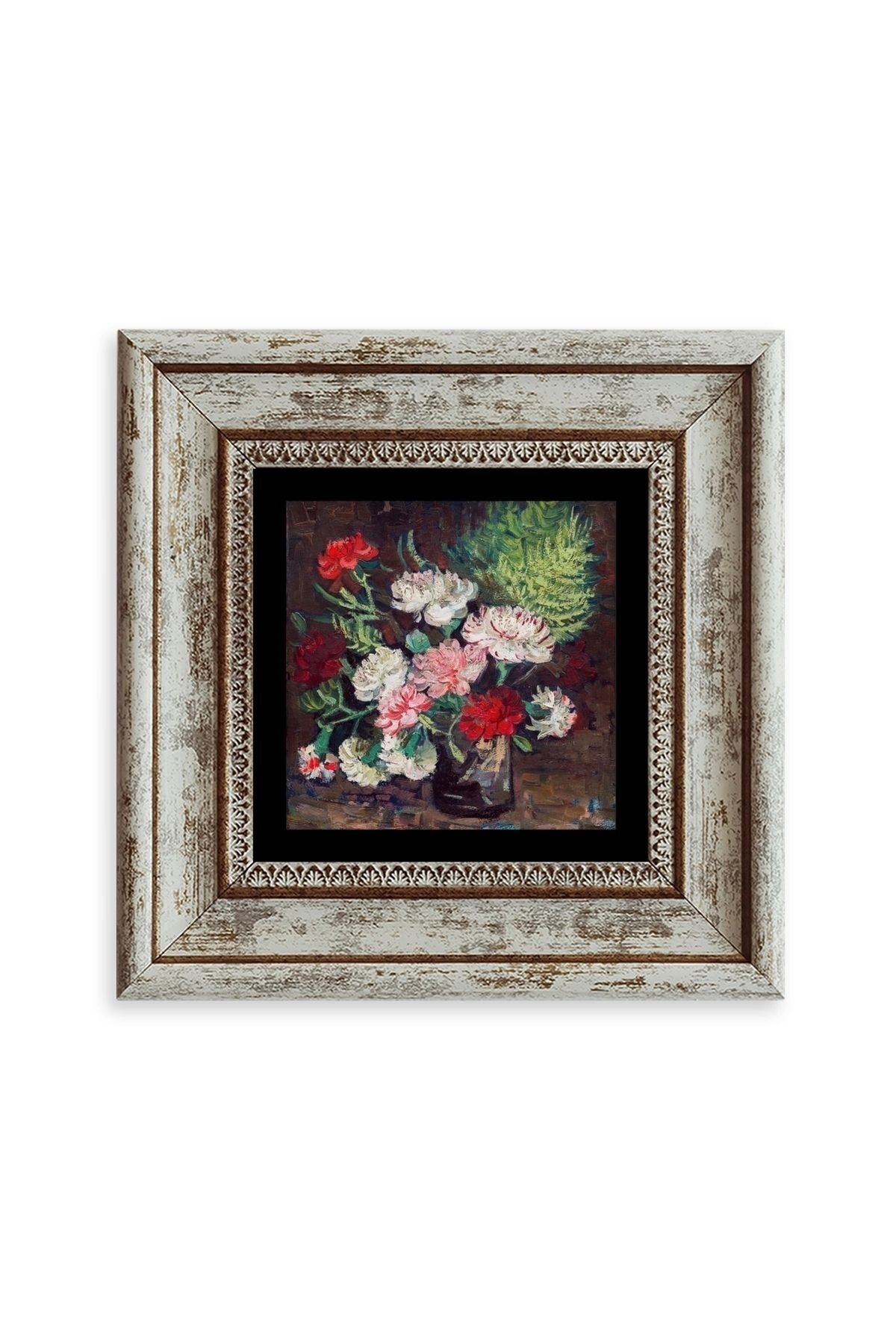 Van Gogh Çerçeveli Taş Tablo 20 cm