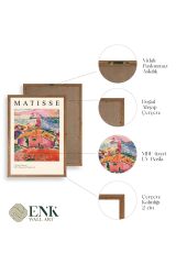 Henri Matisse Ahşap Çerçeveli Tablo 23 x 30
