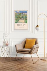 Monet Ahşap Çerçeveli Tablo 50 x 70