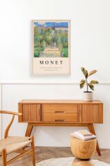 Monet Ahşap Çerçeveli Tablo 23 x 30