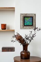 Van Gogh Çerçeveli Taş Tablo 20 cm