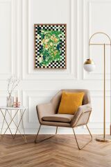 Desen Ahşap Çerçeveli Tablo 23 x 30