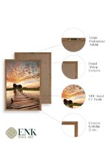 Manzara Doğa Ahşap Çerçeveli Tablo 50 x 70