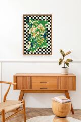 Desen Ahşap Çerçeveli Tablo 23 x 30