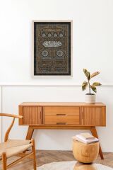 Hat Yazısı Ahşap Çerçeveli Tablo 30 x 42