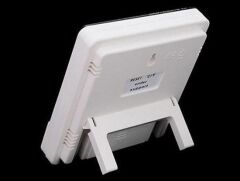 BUFFER® Bebek Odası Masaüstü Dijital Termometre Nem Ölçer Higrometre Saat