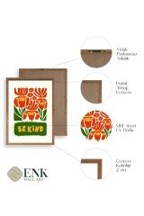 Motto Ahşap Çerçeveli Tablo 23 x 30