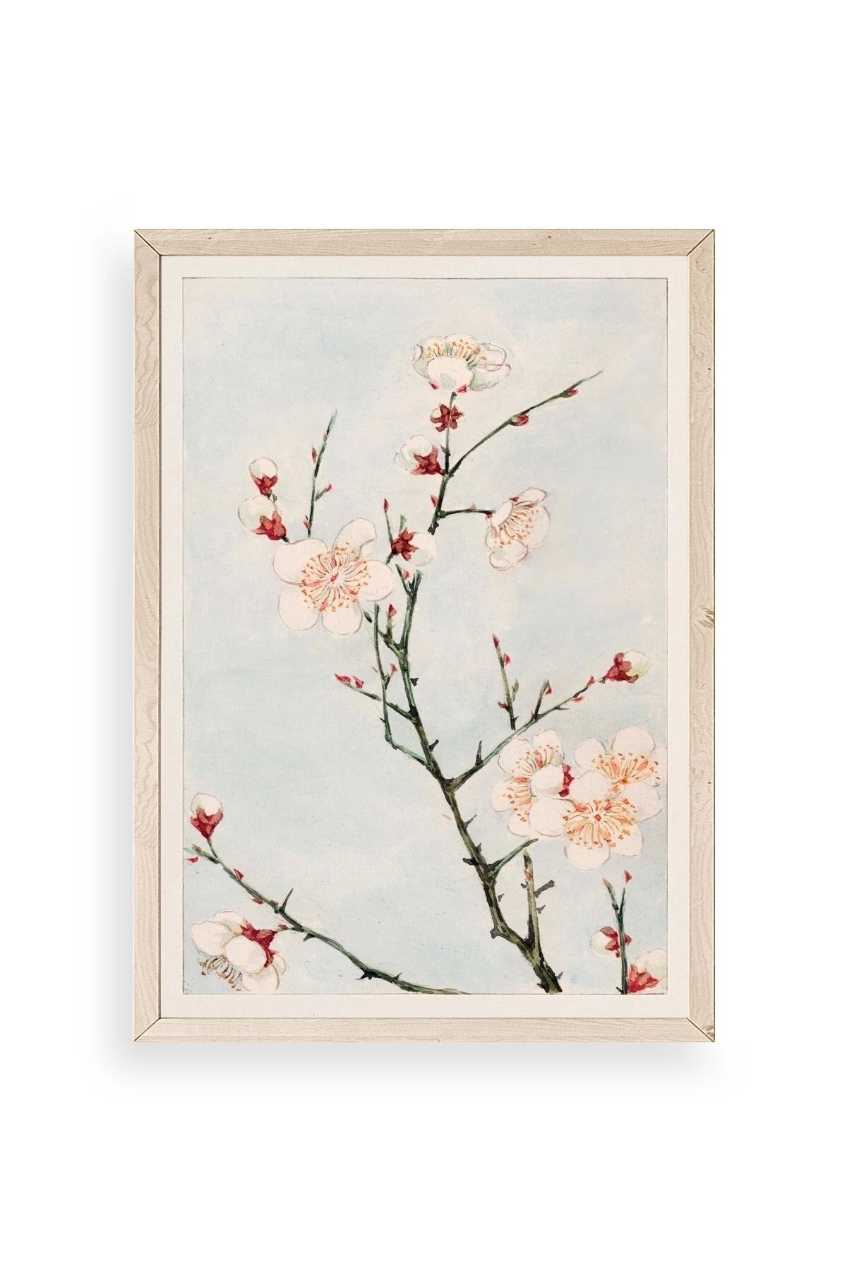 Nisaburo Ito Ahşap Çerçeveli Tablo 23 x 30