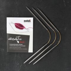 Addi CrasyTrio 3 lü 3 Mm 21 Cm Misinalı Çorap Şişi