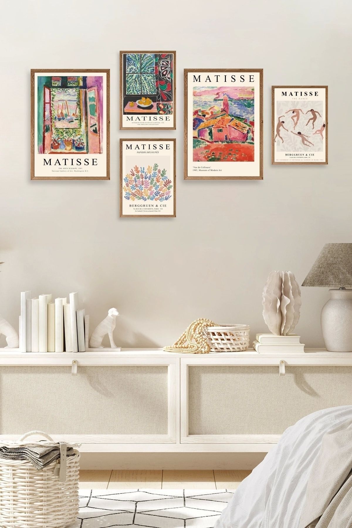 Matisse 5'li Tablo 30 x 40