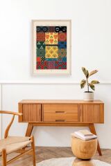 Motif Ahşap Çerçeveli Tablo 50 x 70