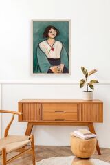 Picasso Ahşap Çerçeveli Tablo 17 x 23