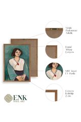 Picasso Ahşap Çerçeveli Tablo 50 x 70