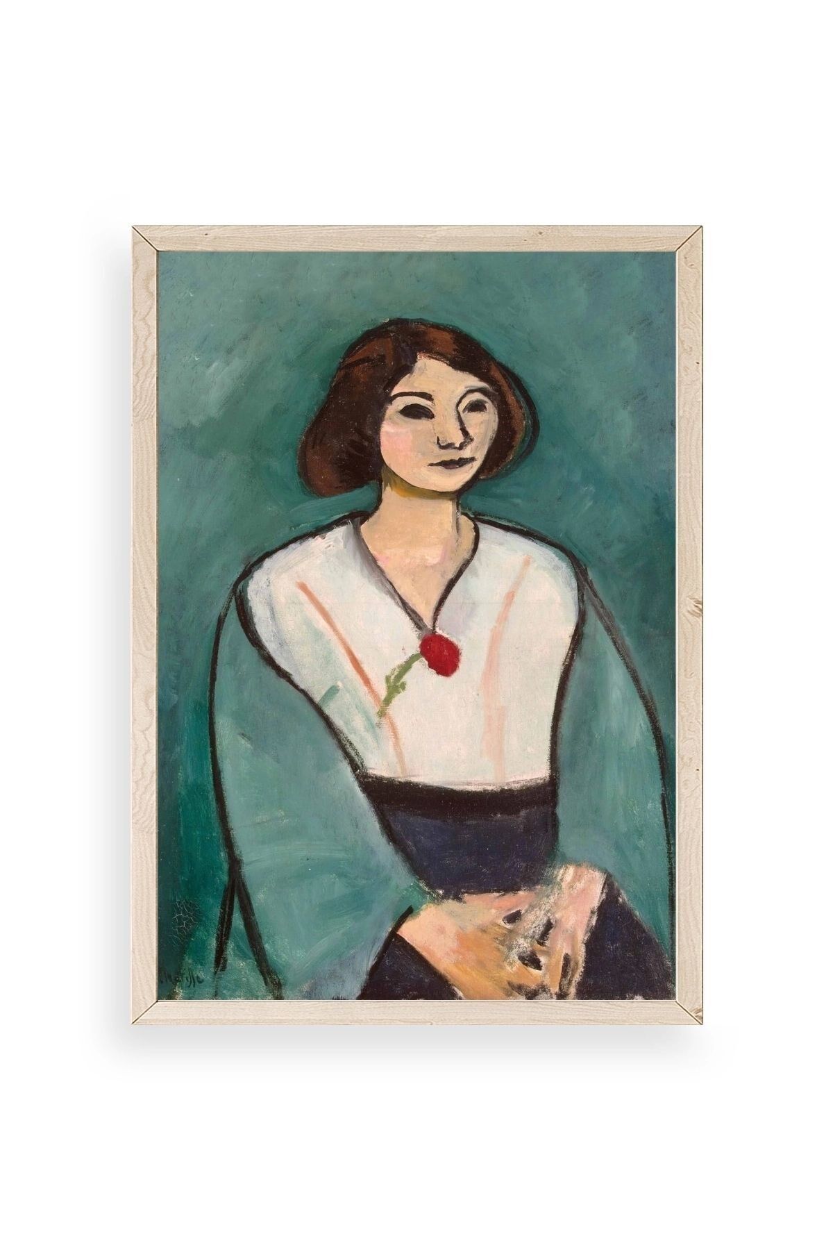 Picasso Ahşap Çerçeveli Tablo 30 x 42