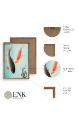 Ohara Koson Ahşap Çerçeveli Tablo 50 x 70